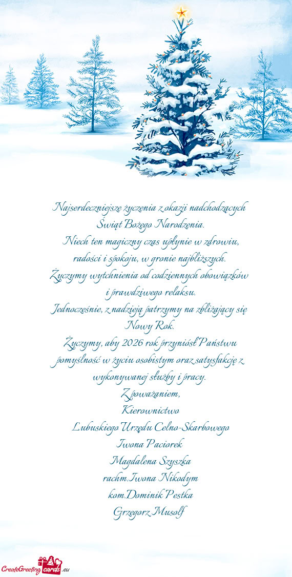 Życzymy wytchnienia od codziennych obowiązków