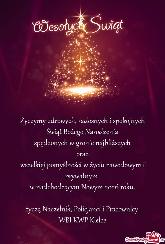 Życzymy zdrowych, radosnych i spokojnych