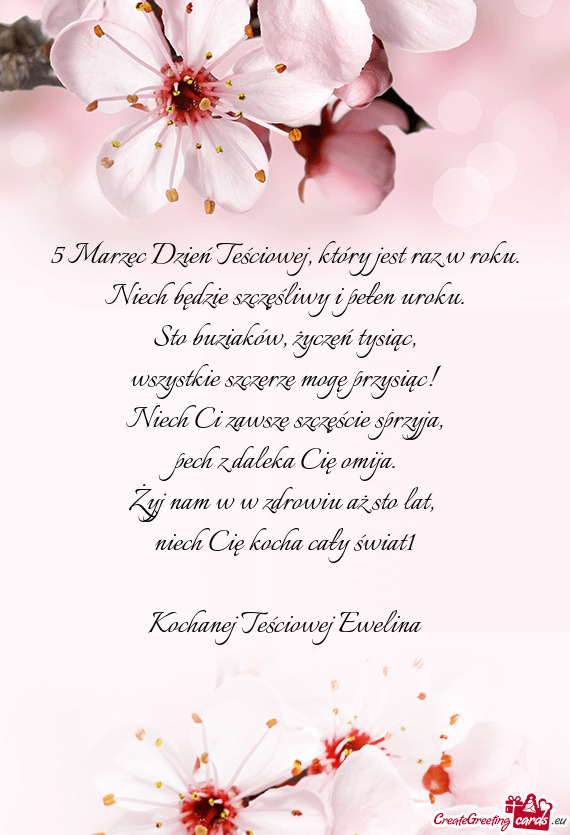 Żyj nam w w zdrowiu aż sto lat