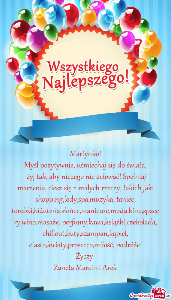 Żyj tak, aby niczego nie żałować! Spełniaj marzenia, ciesz się z małych rzeczy, takich jak